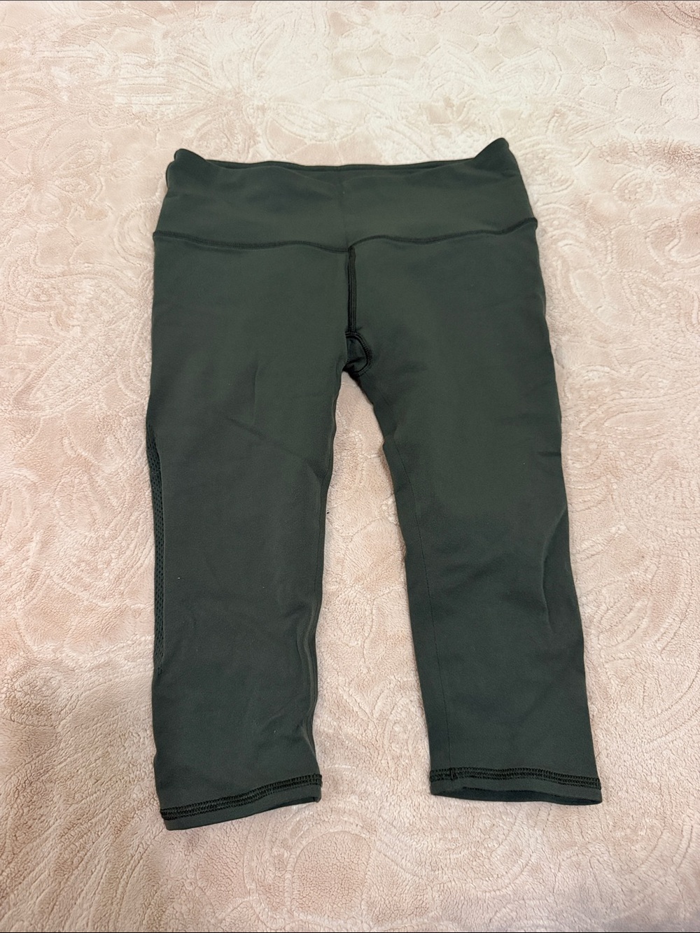 lululemon athletica Kids Black Capri Leggings